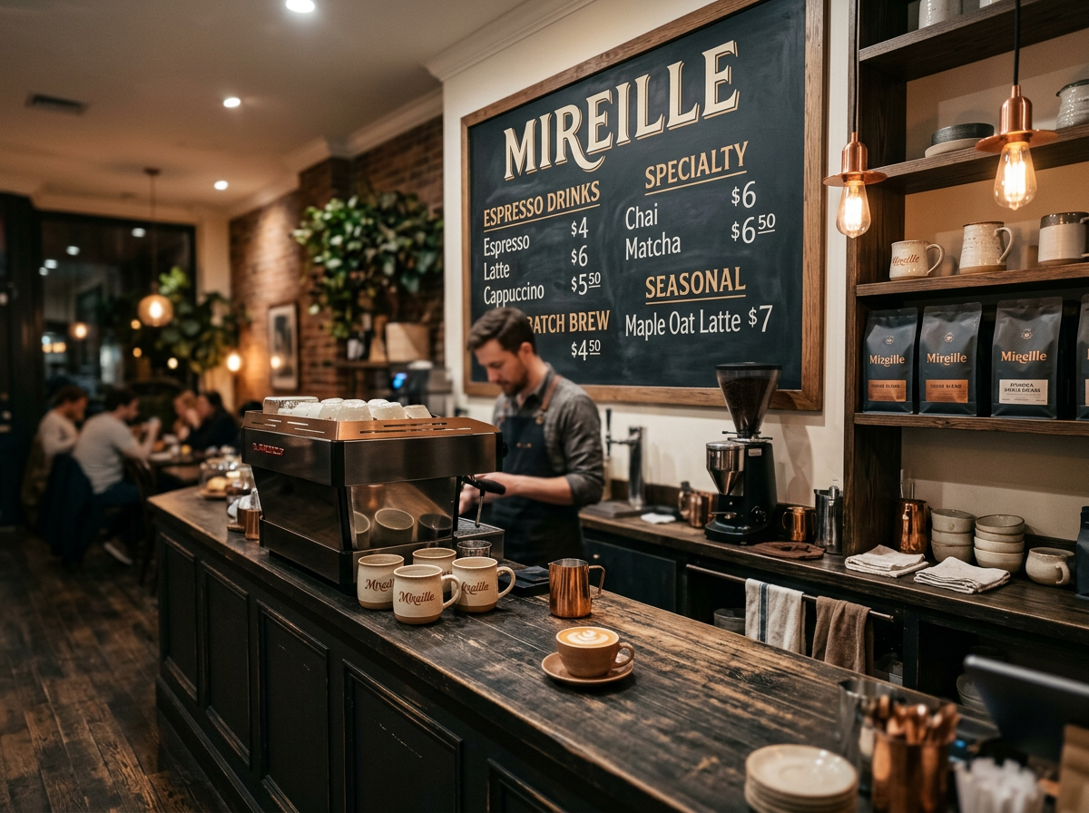 Mireille Coffee — detail 2