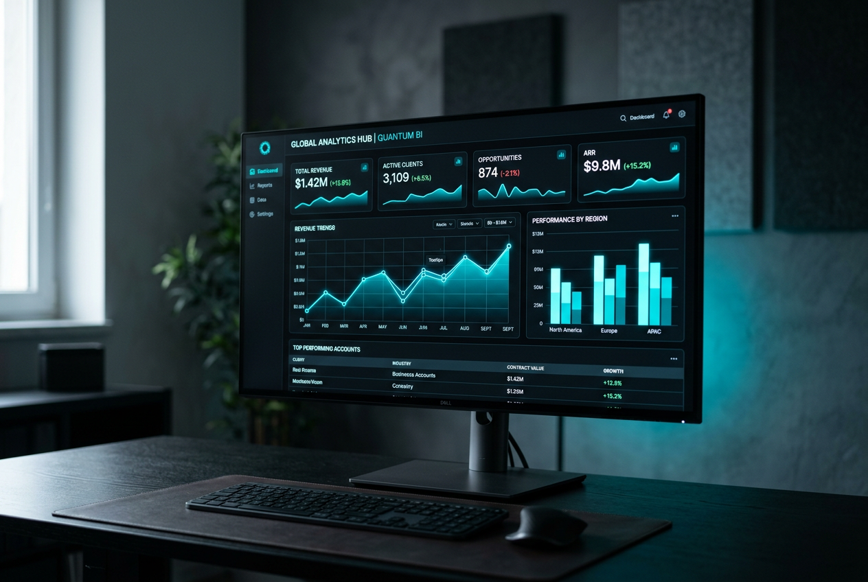 Quanta Analytics — UI/UX Design